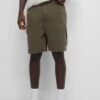 PULL & BEAR Basic-Cargo BermudaShortsKhaki Uomo Bermuda PUC22F0DJ-N11