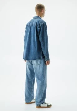 PULL & BEAR With PocketCamiciaBlue Uomo Camicie PUC21E12Q-K11 -Pull & Bear 702b5e5b895c46068fad351ae7129071