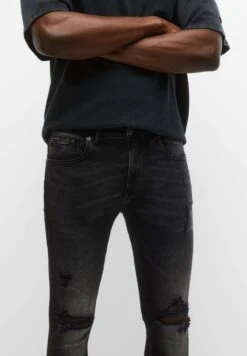 PULL & BEAR Jeans Skinny FitBlack Uomo Jeans PUC22G0PT-Q11 -Pull & Bear 710a5606581d4798bc40c9724733c6bf
