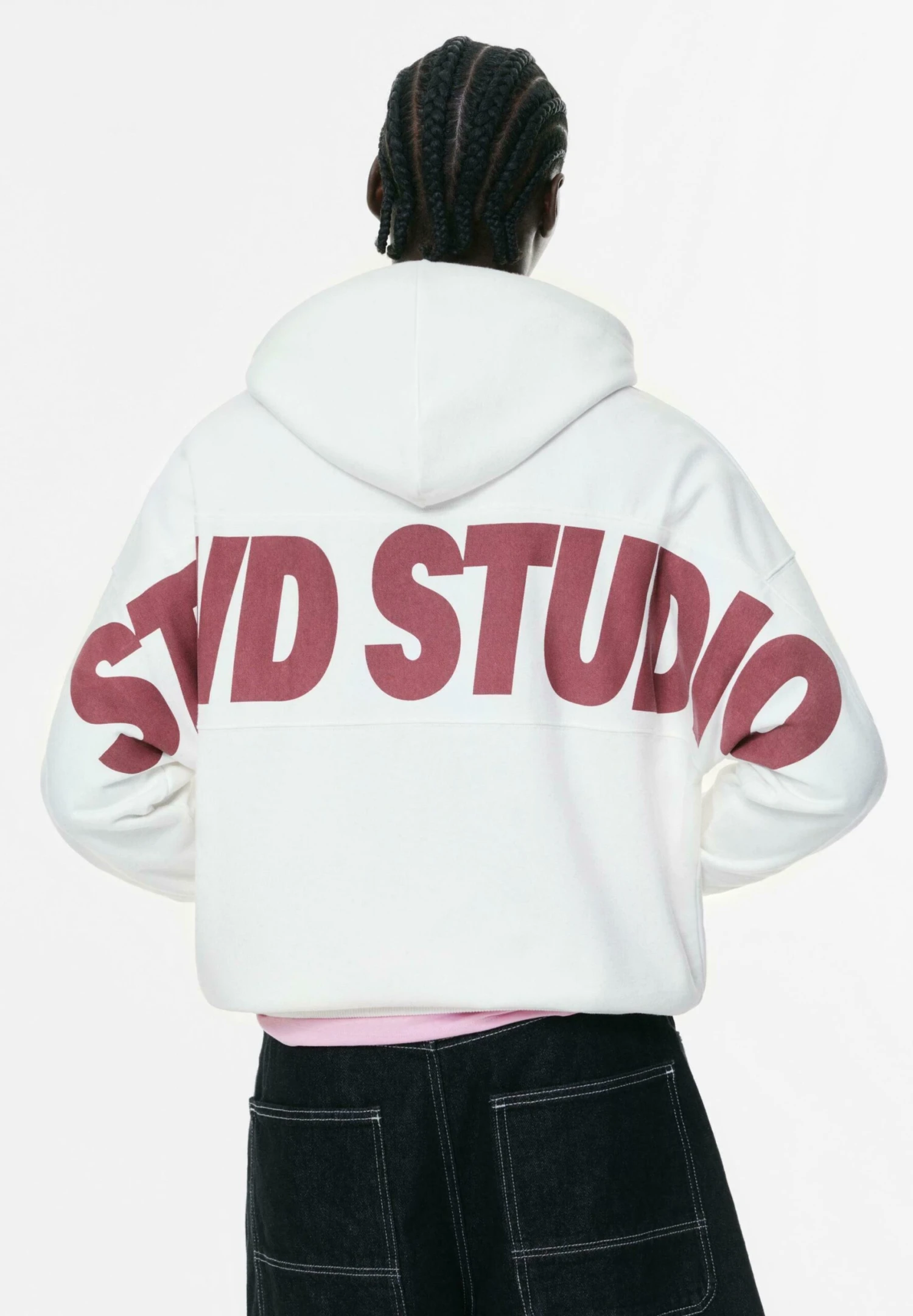 PULL & BEAR STWD STUDIO - Felpa Con Cappuccio - White 1 PULL & BEAR STWD STUDIO - Felpa Con Cappuccio - White