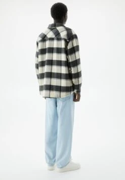 PULL & BEAR Long Sleeve Checked- Camicia - Black 10 PULL & BEAR Long Sleeve Checked- Camicia - Black -Pull & Bear 74f806112509482783a7dc0a23d8be2d