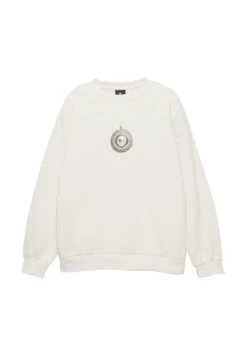 PULL & BEAR BOXY WITH DOG GRAPHIC - Felpa - White -Pull & Bear 750ef730b1a3409db55f07a3fe04500c