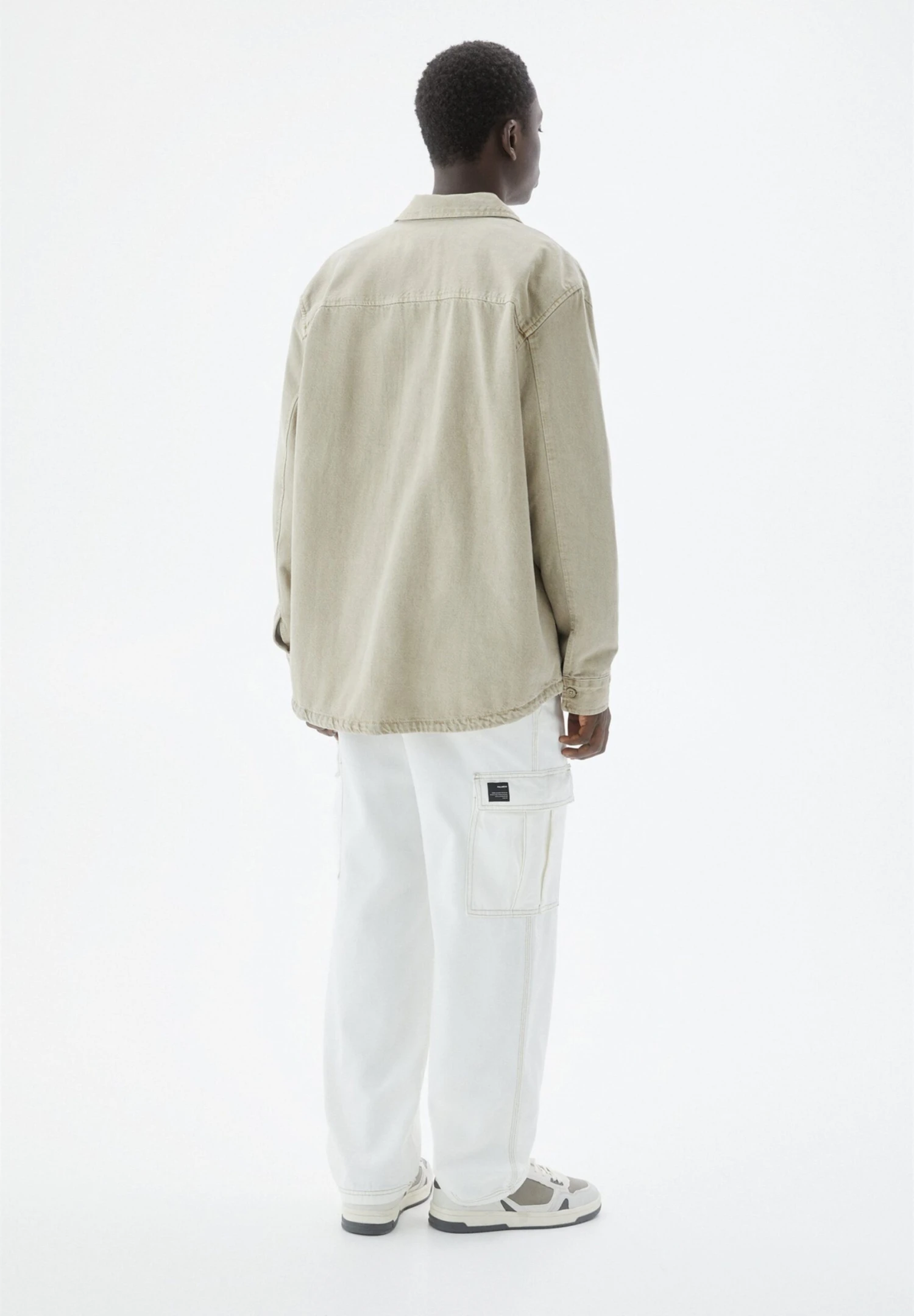 PULL & BEAR Long Sleeve- Camicia - Ochre 5 PULL & BEAR Long Sleeve- Camicia - Ochre - immagine 5