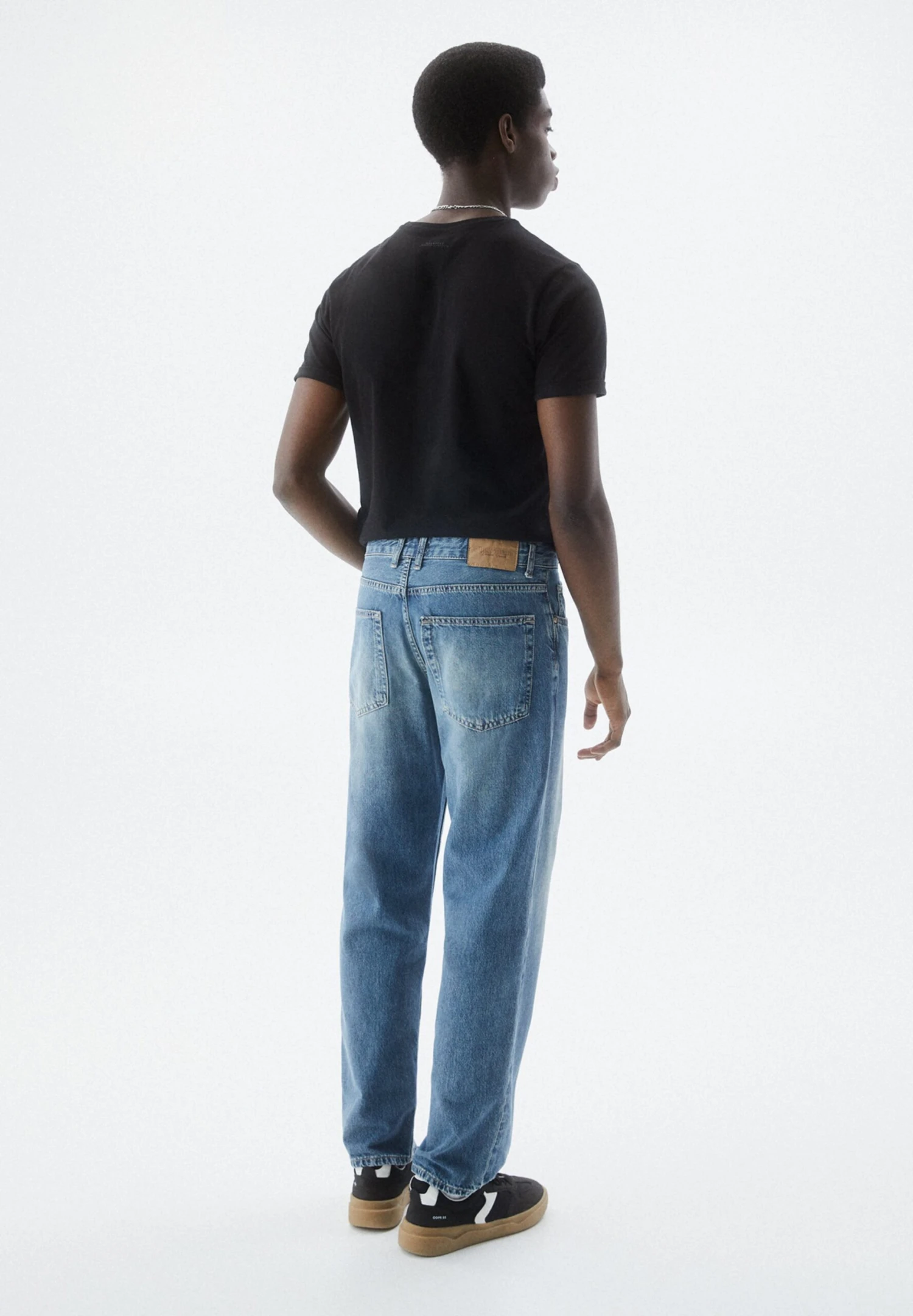 PULL & BEAR Wide Leg 90SJeans A SigarettaBlue Denim Uomo Jeans PUC22G0PQ-K14 3 PULL & BEAR Wide Leg 90SJeans A SigarettaBlue Denim Uomo Jeans PUC22G0PQ-K14 - immagine 3