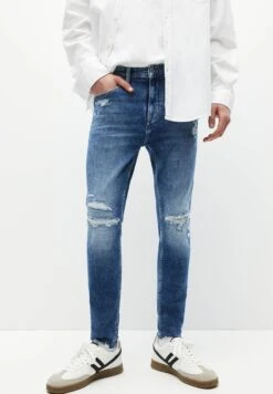 PULL & BEAR RippedJeans Slim FitBlue Uomo Jeans PUC22G0P8-K11
