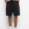 PULL & BEAR Ripped Bermuda Shorts Di JeansBlack Uomo Bermuda PUC22F0D8-Q11