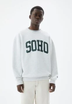 PULL & BEAR SohoFelpaDark Grey Uomo Maglieria E Felpe PUC22S0QQ-C11