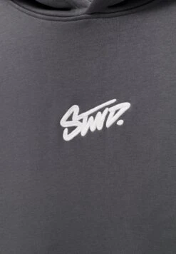 PULL & BEAR Logo - Felpa Con Cappuccio - Dark Grey -Pull & Bear 785b748a35b84620aec9590e975e9a94