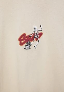 PULL & BEAR Short Sleeve Stwd Skeleton T-Shirt Con StampaSand Uomo T-shirt E Polo PUC22O1PI-B11 -Pull & Bear 788c88d9b46d4aa6adde5f563e0bb46b