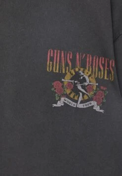 PULL & BEAR Guns N Roses World Tour - T-Shirt Con Stampa - Black -Pull & Bear 78a9ee17bd804f829631a1d6882d370b