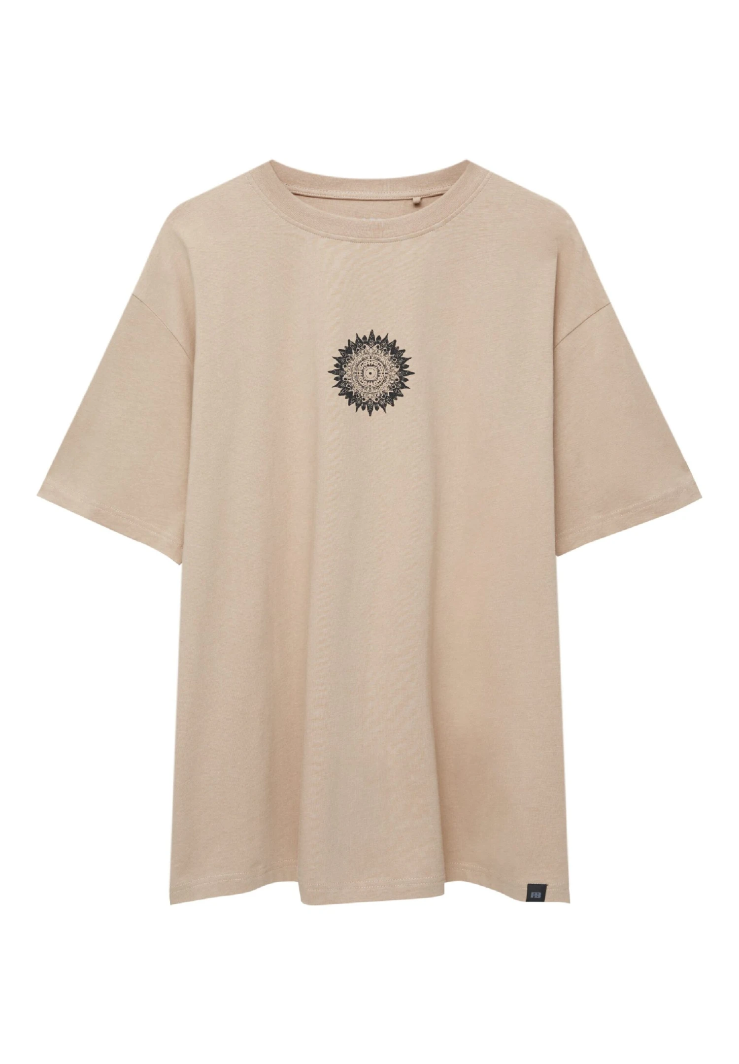 PULL & BEAR Mandala Tear Drops T-Shirt Con StampaOchre Uomo T-shirt E Polo PUC22O1Q0-O11 6 PULL & BEAR Mandala Tear Drops T-Shirt Con StampaOchre Uomo T-shirt E Polo PUC22O1Q0-O11 - immagine 6