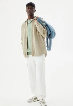 PULL & BEAR Long Sleeve- Camicia - Ochre 11 PULL & BEAR Long Sleeve- Camicia - Ochre -Pull & Bear 79ce9de4d24c47688264696106514940