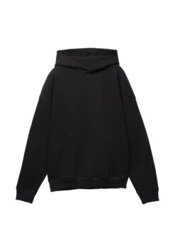 PULL & BEAR BOXY FIT - Felpa Con Cappuccio - Dark Brown -Pull & Bear 7a41b8a3400b439c9c193eda65ee92da 4