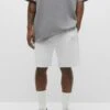 PULL & BEAR Bermuda JoggingShortsWhite Uomo Bermuda PUC22F0BO-A11