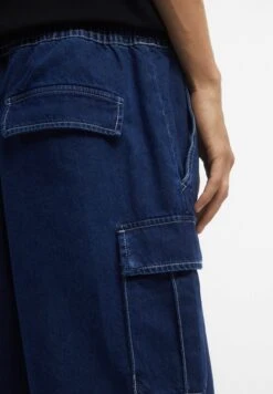 PULL & BEAR WaistbandShorts Di JeansDark Blue Uomo Jeans PUC22F0CC-K12 -Pull & Bear 7a71163fefd749a1b3187221a4c9663c