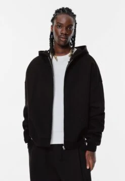 PULL & BEAR PLEATED - Felpa Con Zip - Black 13 PULL & BEAR PLEATED - Felpa Con Zip - Black -Pull & Bear 7a87dfcc6e0a4e72b852714de66a8f74