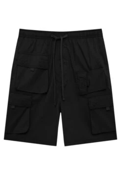 PULL & BEAR Bermuda With Multiple PocketsShortsBlack Uomo Bermuda PUC22F0D2-Q11 -Pull & Bear 7b4fcf11539244e8a9bbff037ed1842e