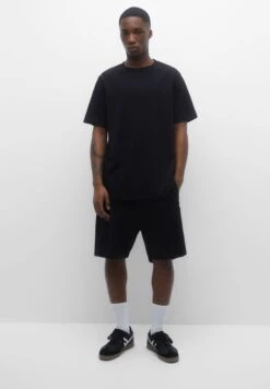 PULL & BEAR SetShortsBlack Uomo Bermuda PUC22F0BS-Q11