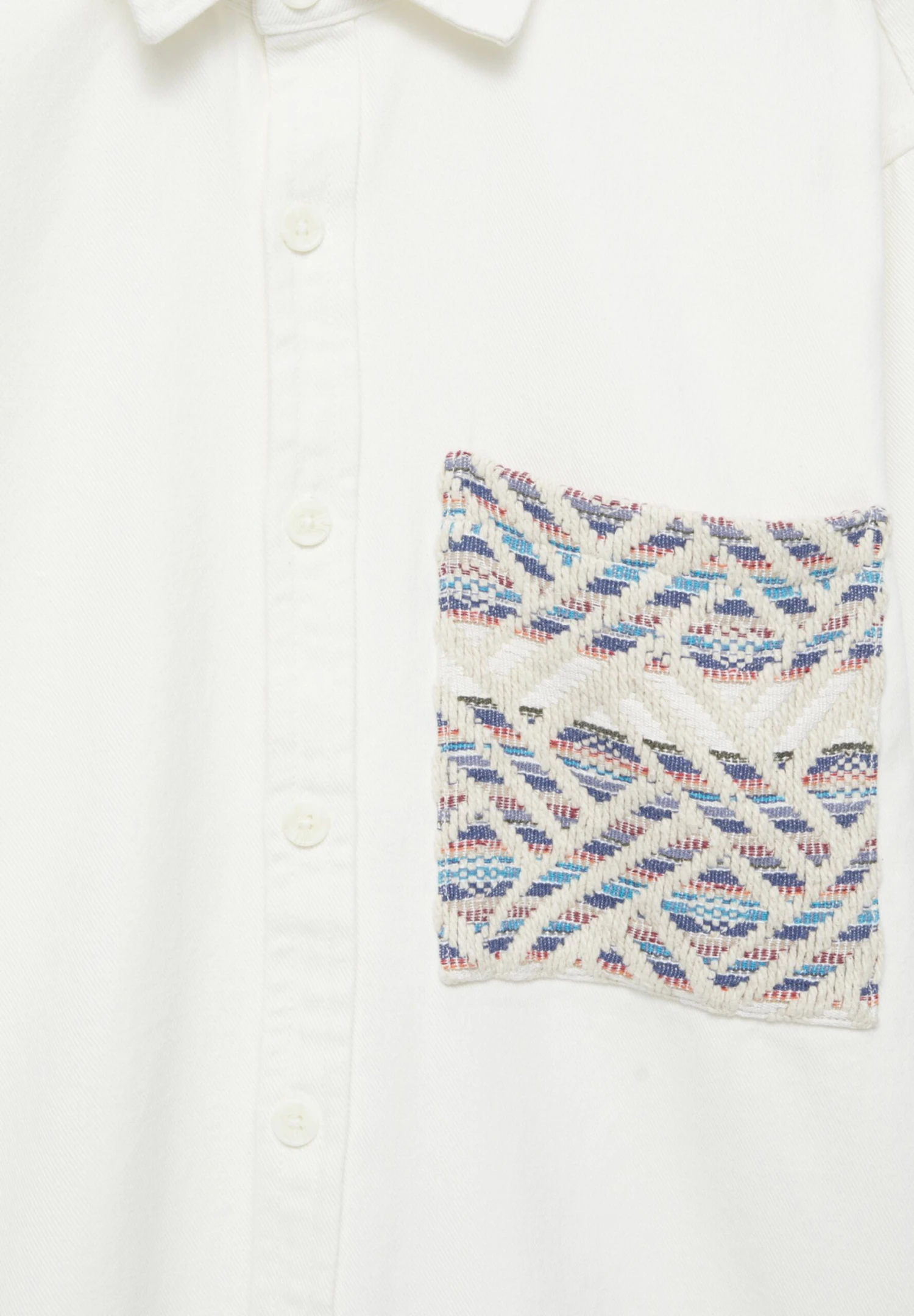 PULL & BEAR Long Sleeve With PocketCamiciaWhite Uomo Camicie PUC22D0KK-A11 6 PULL & BEAR Long Sleeve With PocketCamiciaWhite Uomo Camicie PUC22D0KK-A11 - immagine 6