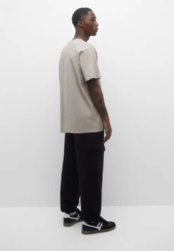 PULL & BEAR Pack Of 3 - T-Shirt Basic - Beige -Pull & Bear 7cca50a635614e048183b33936ccf250