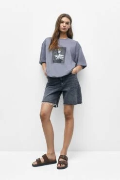 PULL & BEAR David Bowie Photo PrintT-Shirt Con StampaGrey Uomo T-shirt E Polo PUC21009D-C11 17 PULL & BEAR David Bowie Photo PrintT-Shirt Con StampaGrey Uomo T-shirt E Polo PUC21009D-C11 -Pull & Bear 7d3a82cc894445ecb586eb4f7ac9f846