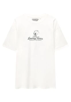 PULL & BEAR Looney Tunes - T-Shirt Con Stampa - White -Pull & Bear 7e190330faab4563a572ada4ac967a40
