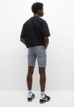 PULL & BEAR Bermuda - Shorts Di Jeans - Grey -Pull & Bear 7e59a6b8005248e3a61cd432ff6cf619