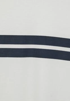 PULL & BEAR Striped PanelT-Shirt Con StampaDark Blue Uomo T-shirt E Polo PUC22O1LB-K11 -Pull & Bear 7e689584593b4daf9496b50416df4ed9