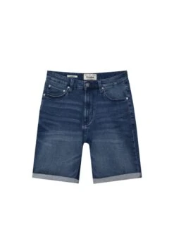 PULL & BEAR Faded BermudaShorts Di JeansBlue/Denim Uomo Bermuda PUC22F0CG-K11 -Pull & Bear 7f172719585540c48e3900a379ab664b