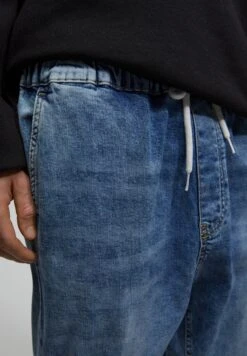 PULL & BEAR Mit Rissen Am Knie - Jeans Tapered Fit - Royal Blue -Pull & Bear 803409771ded4fbd8a8191a71830ec4f