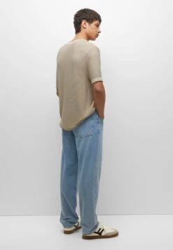 PULL & BEAR Short Sleeve MaglioneOchre Uomo Maglieria PUC22O1KX-O11 -Pull & Bear 80f3f17b7cc9451ca64ac9b3bf576da8