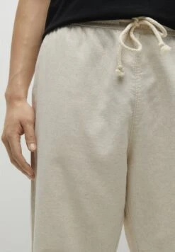 PULL & BEAR Rustic- Pantaloni Sportivi - Mottled Beige -Pull & Bear 812db3bfb6fc4d5d8a7f38782c9edda6