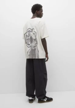 PULL & BEAR One PieceT-Shirt Con StampaSand Uomo T-shirt E Polo PUC22O1KK-B11