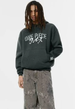 PULL & BEAR Felpa Con Cappuccio - Dark Grey -Pull & Bear 8407fa0772624b8b9c0973d52e62bba3