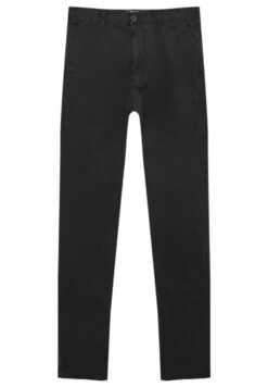 PULL & BEAR BasicChinoBlack Uomo Pantaloni PUC22E0EB-Q11 -Pull & Bear 841f1fcedf19421793c220286dc9f541