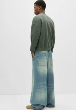 PULL & BEAR WASHED BOXY - Felpa - Grey -Pull & Bear 854691051c1440dd97ef5c71debbc52f