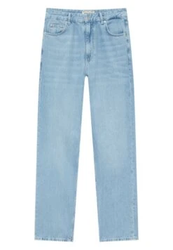 PULL & BEAR Baggy - Jeans A Sigaretta - Blue -Pull & Bear 85bed09ae64a4b428a584f803690a4bc