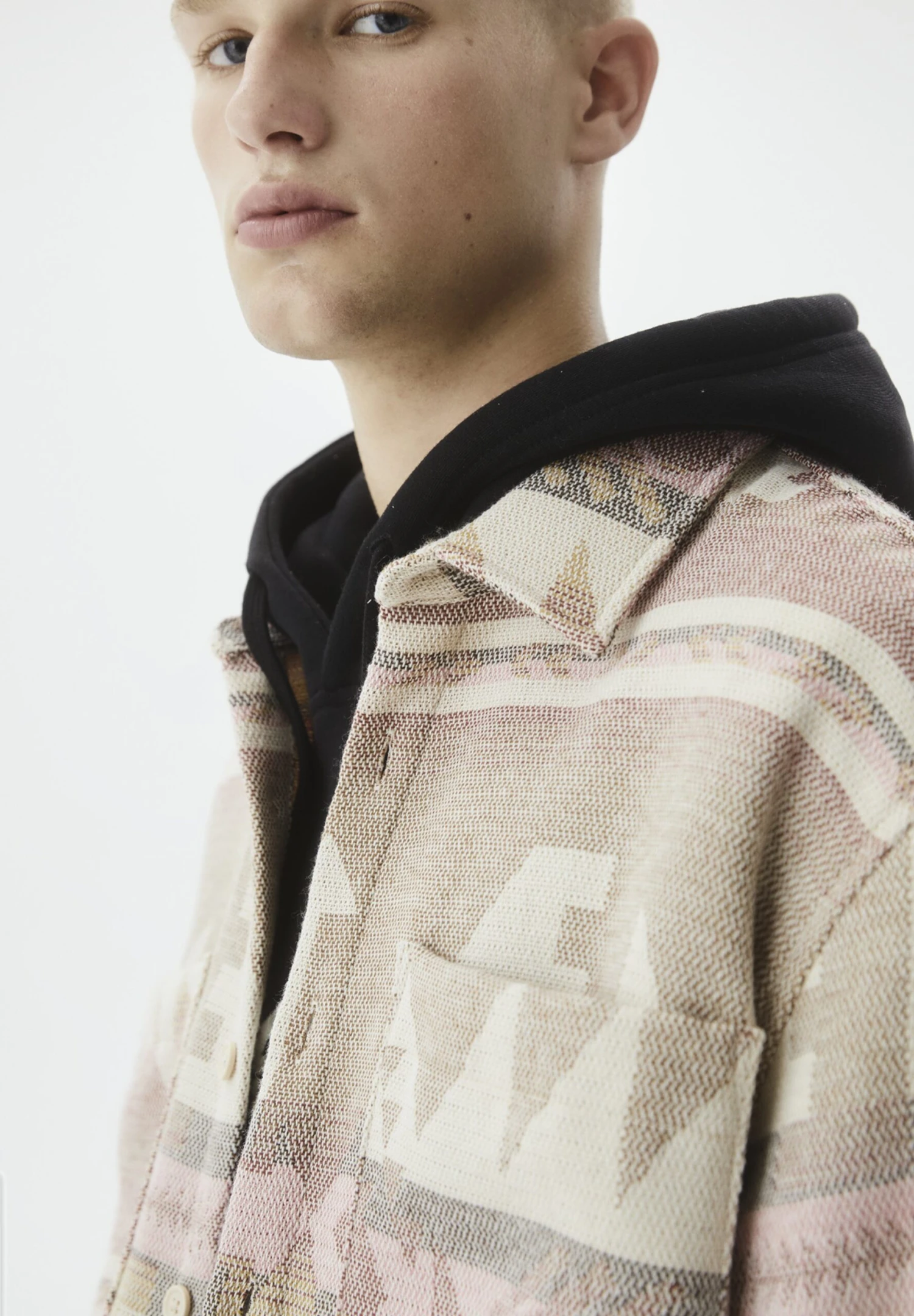 PULL & BEAR Geometric Print - Camicia - Pink 5 PULL & BEAR Geometric Print - Camicia - Pink - immagine 5