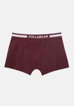 PULL & BEAR Coloured With Logo Waistband - Pack Of 3 - Culotte - Black -Pull & Bear 8658a60bafa84d0fbd92ea1c648fe302