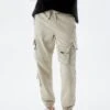 PULL & BEAR With Multiple PocketsPantaloni SportiviStone Uomo Pantaloni Sportivi E Joggers PUC22E0EU-C11