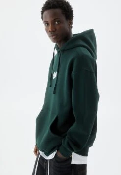 PULL & BEAR LogoFelpa Con CappuccioDark Green Uomo Maglieria E Felpe PUC22S0QL-M11 -Pull & Bear 86854b1e40734831a83726d9d5dfd327