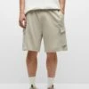 PULL & BEAR Bermuda Straight - Shorts - Sand