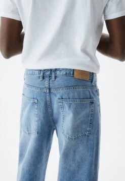 PULL & BEAR Wide Leg - Jeans A Sigaretta - Blue -Pull & Bear 877c1a0e67ca45b885f07289478c233c