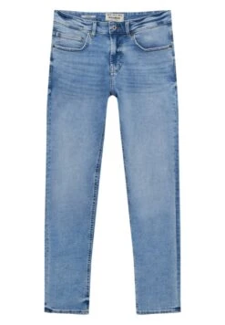 PULL & BEAR Basic Jeans Slim FitBlue Denim Uomo Jeans PUC22G0OF-K11 -Pull & Bear 87ed3ef37e874562a28e72b98c08c0ad