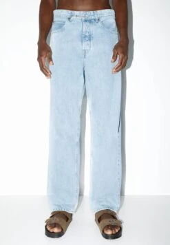 PULL & BEAR Jeans A SigarettaStone Blue Denim Uomo Jeans PUC22G0P9-K12 -Pull & Bear 89471f55da38432bad578168cee3bc5a