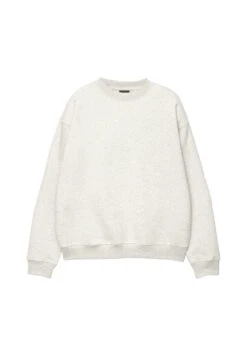 PULL & BEAR ROUND NECK - Felpa - White -Pull & Bear 8ba12446a22e46f988866ba7d6bfb3a4 5