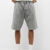 PULL & BEAR Wide-Leg With DartsBermuda Shorts Di JeansDark Grey Uomo Bermuda PUC22F0DE-C11