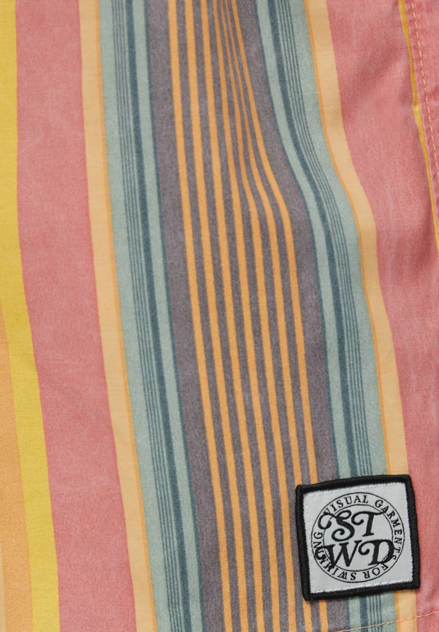 PULL & BEAR Striped With Stwd Label - Costume Da Bagno - Multi Coloured 6 PULL & BEAR Striped With Stwd Label - Costume Da Bagno - Multi Coloured - immagine 6