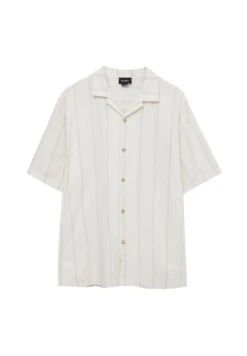 PULL & BEAR Short SleeveRusticCamiciaWhite Uomo Camicie PUC22D0K9-A11 -Pull & Bear 8d89e4e2623840c3a803ef59d36c85cd