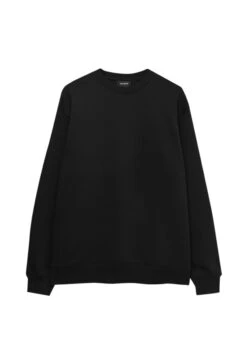 PULL & BEAR Basic Coloured Round NeckFelpaBlack Uomo Maglieria E Felpe PUC21009K-Q11 -Pull & Bear 8ee4882095fb4c858c227ee84d1bcbcf
